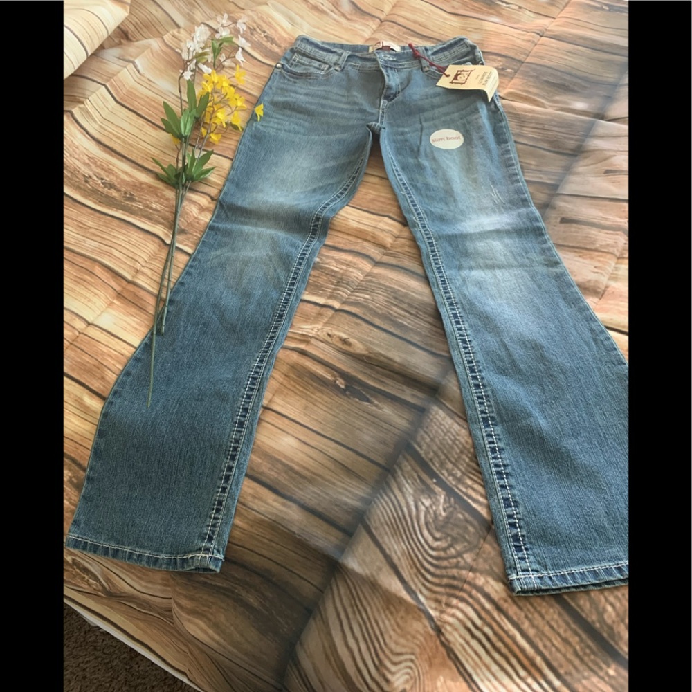 Girls Boho Denim Jeans